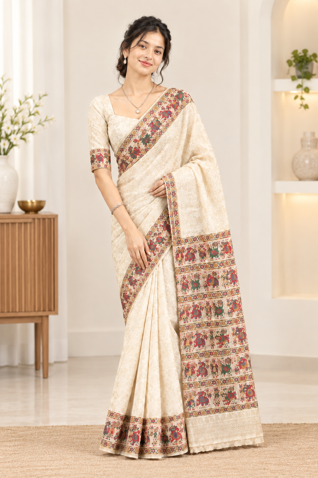Soft Dola Silk  - Kastoori