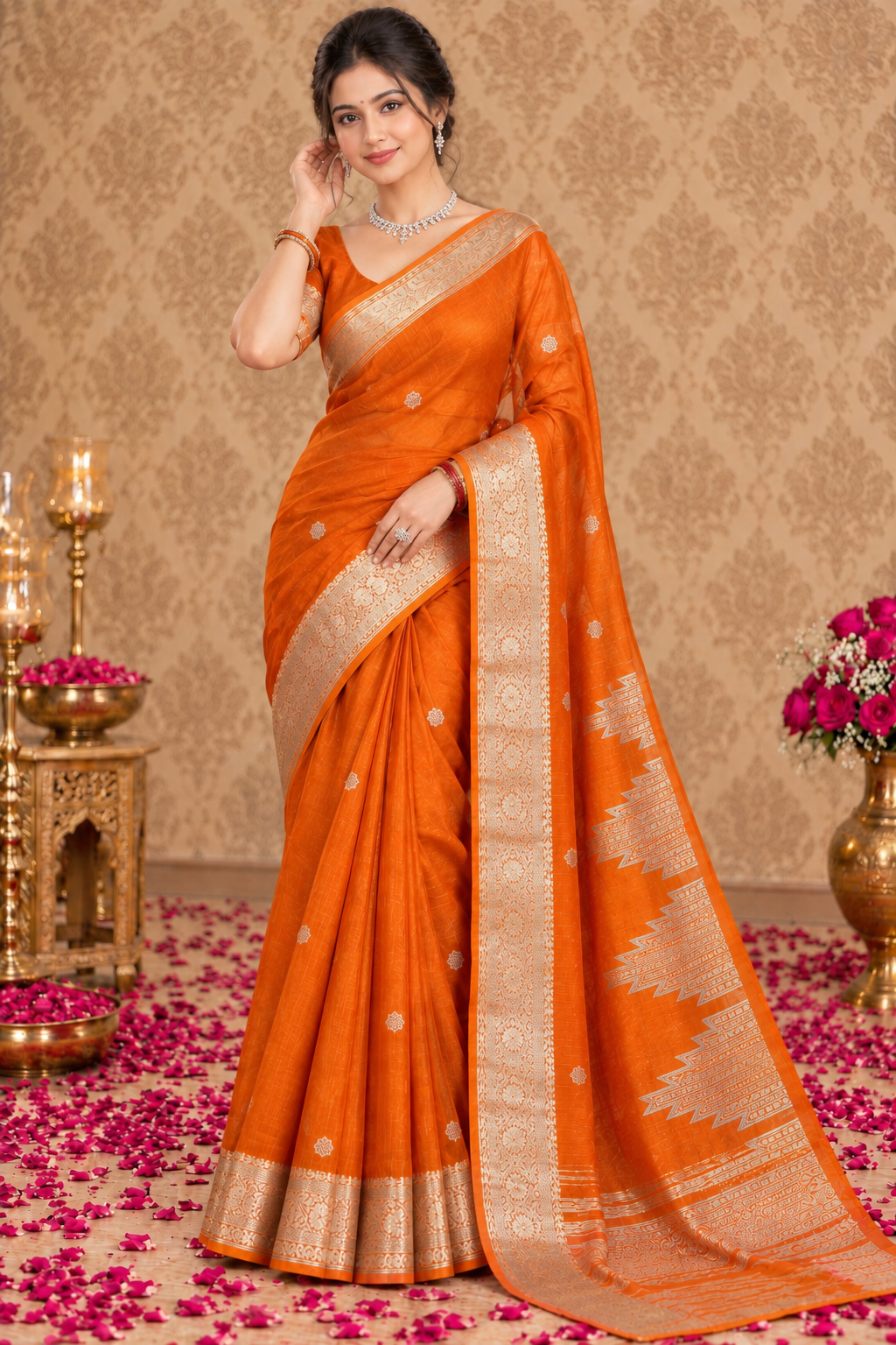 Ziva Silk Saree - Nayana