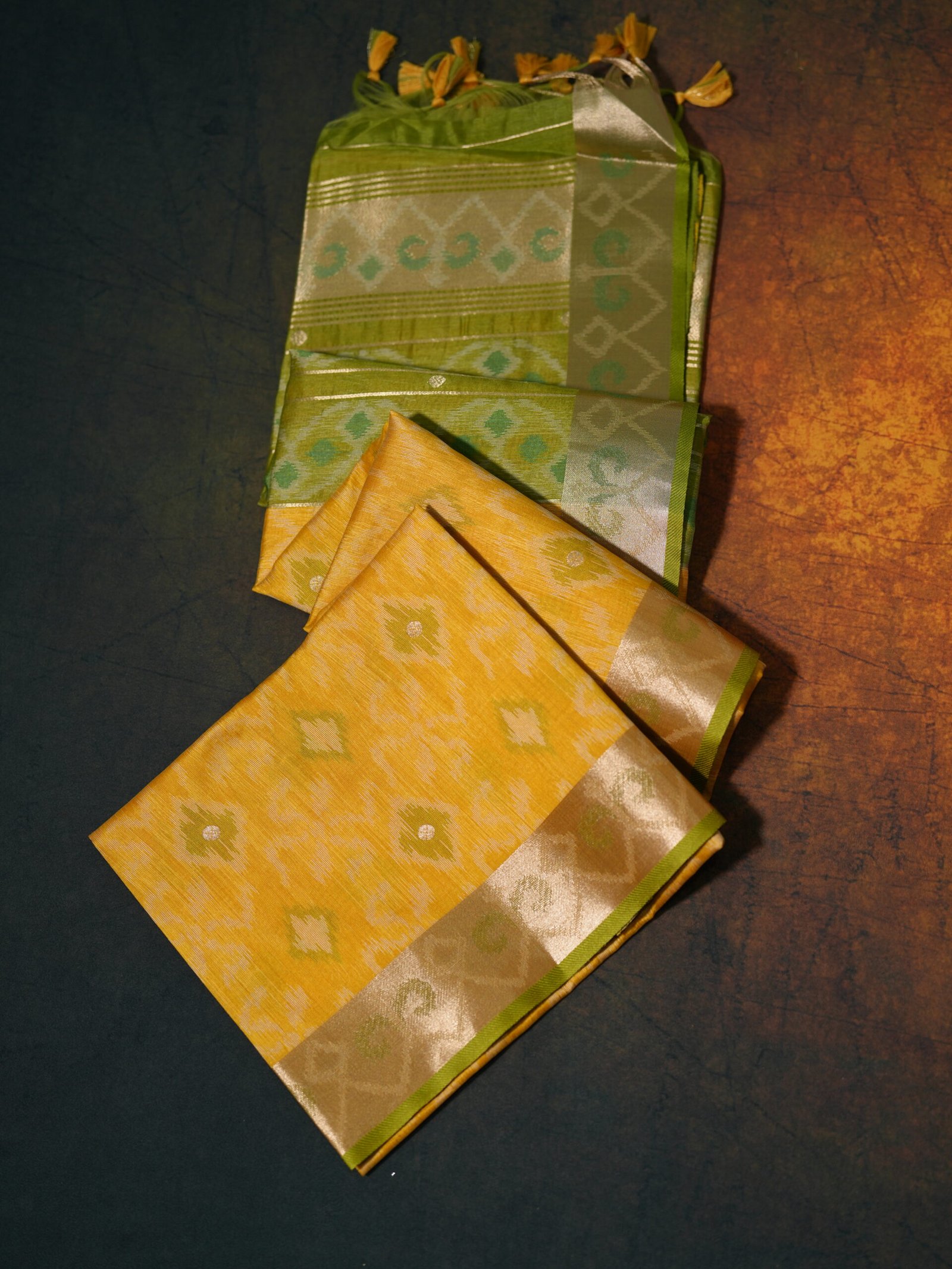 Sundari Ikkat Silk Saree