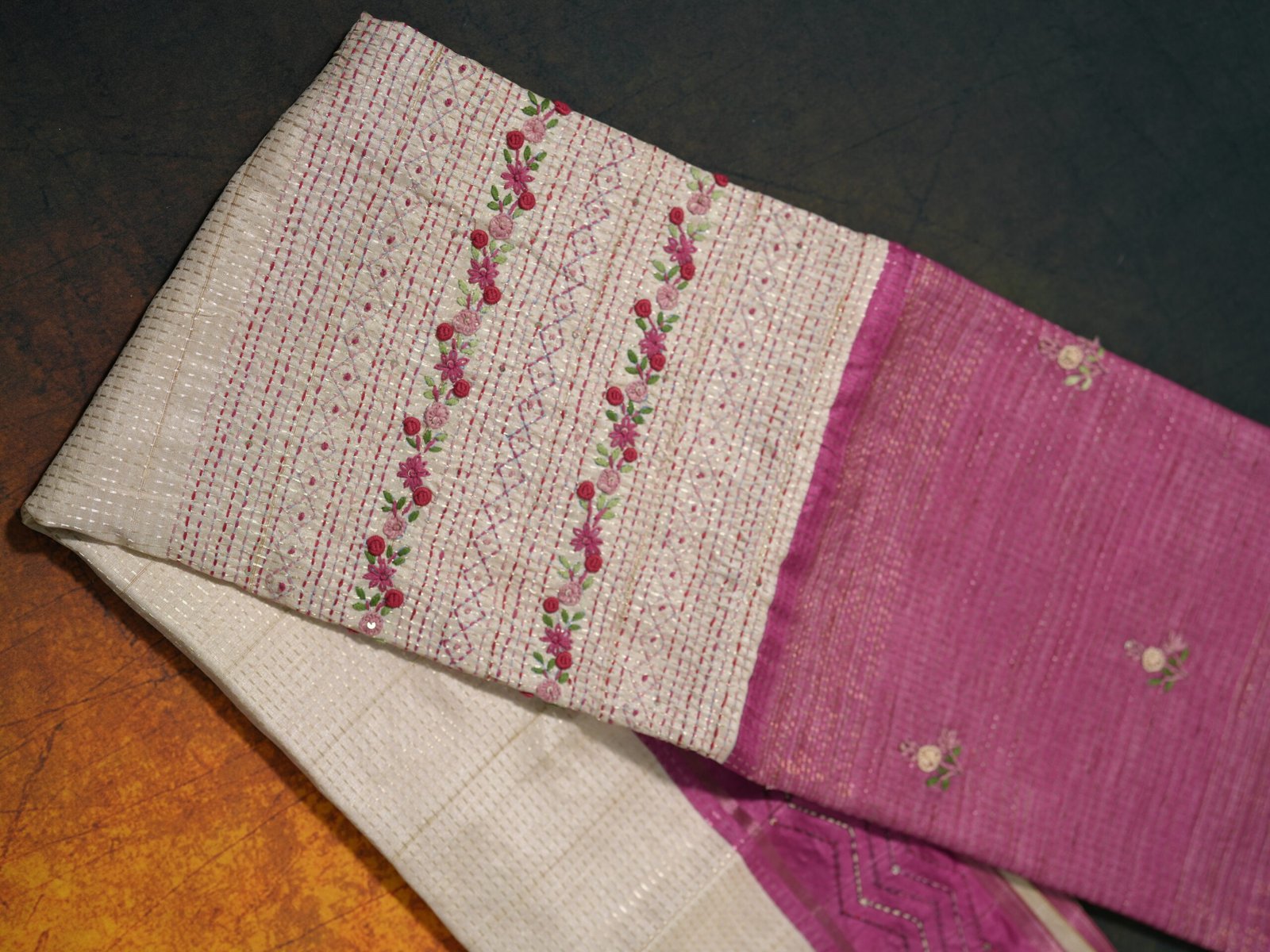 Suvarna Tussar Silk Saree