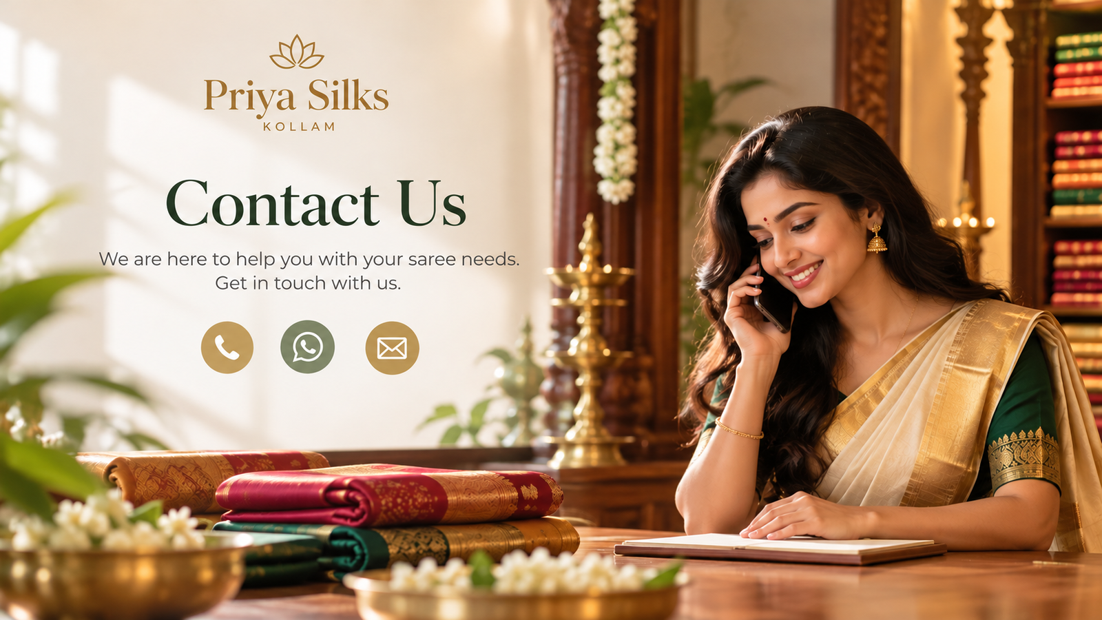 Contact Priya Silks